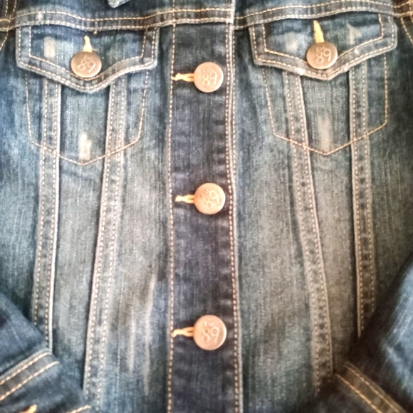 Jean Jacket size Small - Picture 3 of 4